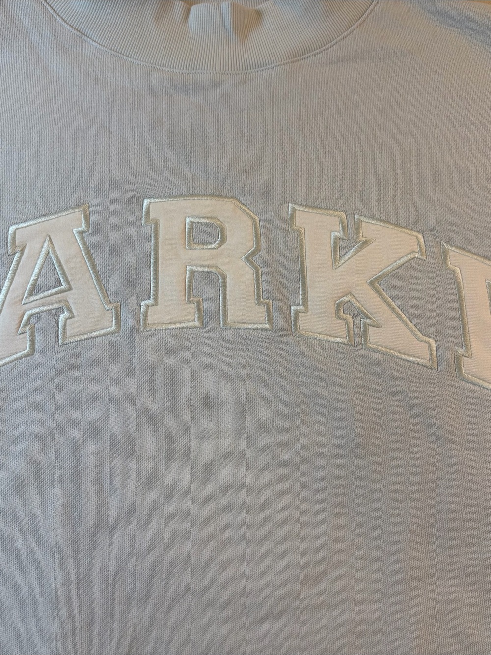 PARKE Birthday Frosting Varsity Mockneck L/XL NEW - Picture 5 of 14